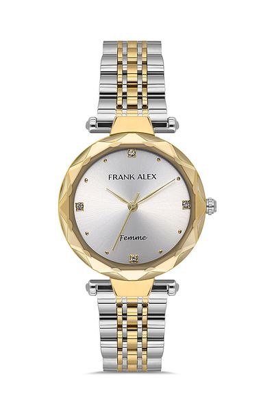 Frank Alex Metal Women's Wristwatch Fx 07301M.04-F551