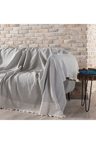 Lamassi Koltuk Örtüsü 180x210cm Pamuklu Kanepe Çekyat Örtüsü