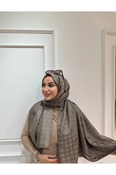 ŞİNKESK SCRAMBLES PATTERN SILKY JACQUARD SHAL