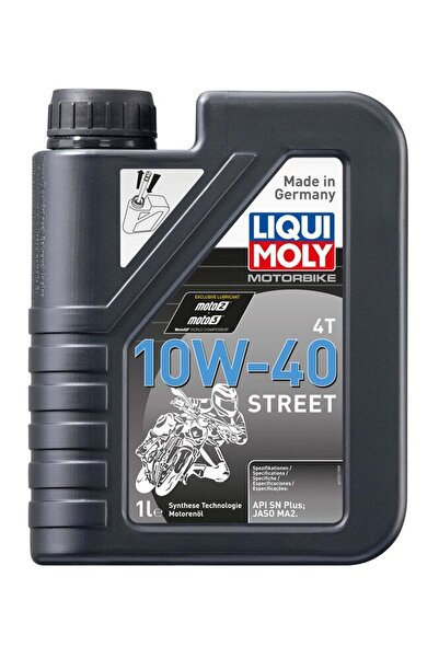 Liqui Moly 10w40 4t Street Motosiklet Motor Yağı 1 Litre