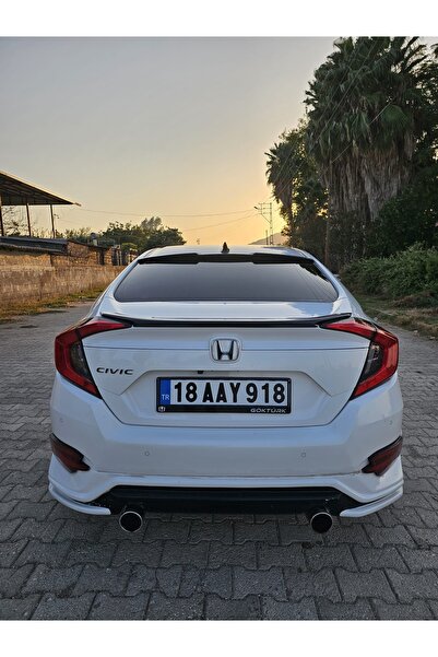 Genel Markalar Honda Civic Fc5 Turbo Arka Tampon Ek Arka Ek