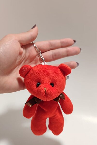 Srctech Λούτρινο μπρελόκ αρκουδάκι, διακοσμητικό τσάντας για δώρο, λούτρινο κ...