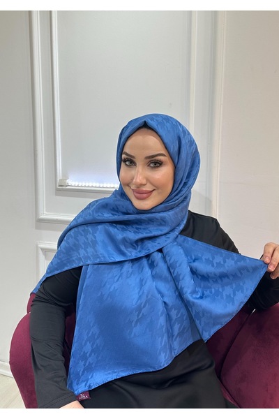 ŞİNKESK SCRAMBLES PATTERN SILKY JACQUARD SHAL