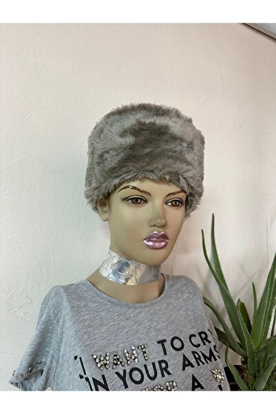 Başusta Dikimevi Unısex Kadın Erkek Kürk Peluş Kışlık Şapka Kalpak Suni Kürk ...