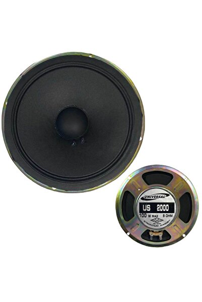 Universal HOPARLÖR KAĞIT 20CM 100W 1 ADET UNIVERSAL US-2000