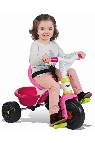 Smoby Be Fun Üç Tekerlekli Bisiklet Seti - Pembe 740322
