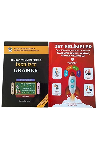 Bayhan Yayıncılık English Grammar and Jet Words with Memory Techniques 3 Mobile Practice - English Training Set