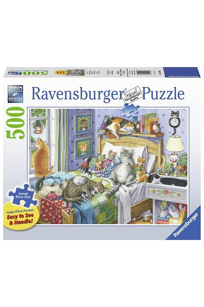 RAVENSBURGER 500 قطعة لغز القطط النائمة149667