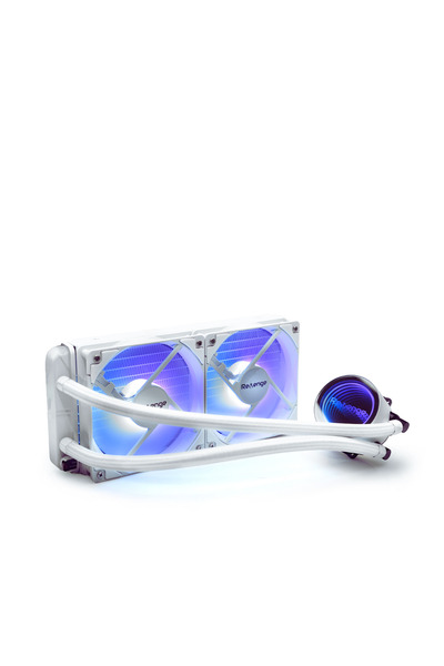 Revenge White Nitro Cold 200 Intel وAMD يدعمون Argb Fan Infinite Panel 240mm نظام التبريد السائل
