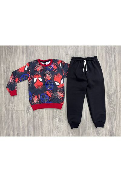 Genel Markalar Erkek Çocuk 3 İplik Pijama Takımı