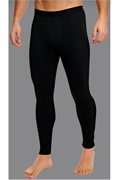akyüz Θερμικό μακρύ αθλητικό καλσόν μαύρο Unisex srn-004342