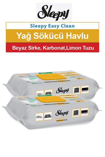 Sleepy Easy Clean Oil Dissolving Towels 2 Pack of 30