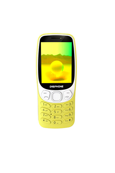 DIGIPHONE S320 Sarı Tuşlu Cep Telefonu