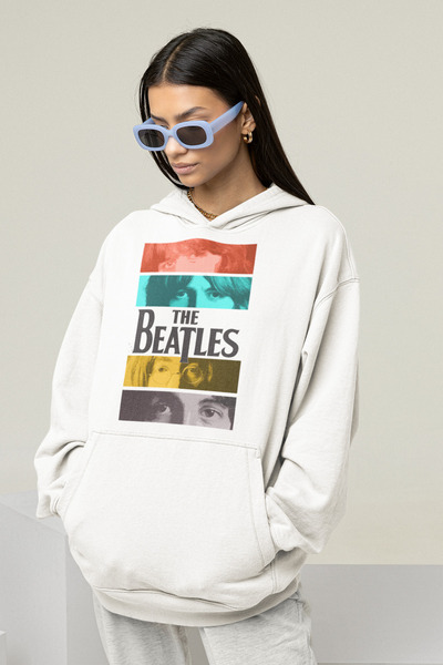 SEVBANO Muzička grupa The Beatles, unisex majica sa kapuljačom, široka veličina