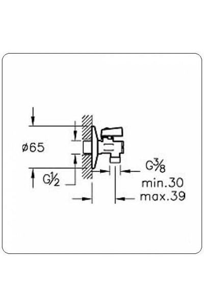 CEKAVE A45200 Filtered Intermediate Faucet