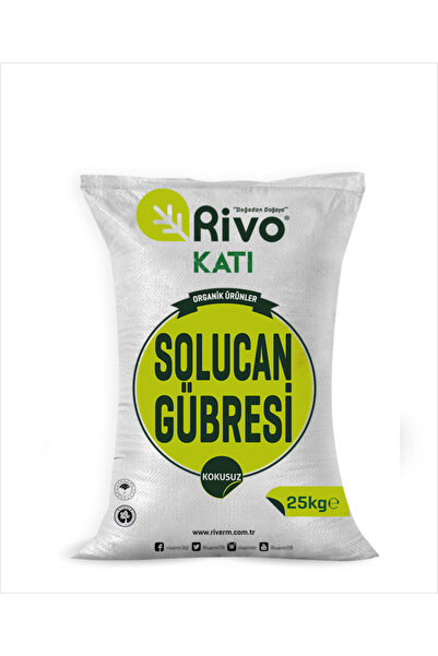 Riverm Rivo Katı Solucan Gübresi 25kg