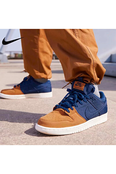 Nike Sb Dunk Low Pro Navy Desert Ochre Sneaker