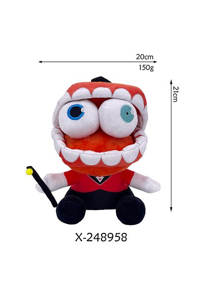 Choice MAROON The Amazing Digital Circus Plush Pomni and Jax Plushie Doll Toys Cute Stuffed Animal Birthday