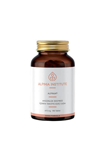 Alpinia Institute Akgünlük Ekstresi (BOSWELLİA SERRATA) Içeren Takviye Edici Gıda 615mg 180 Tablet