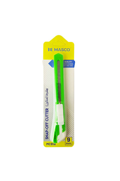 MASCO سكين MC918 مقاس 9 مم قابلة للفك، متنوعة