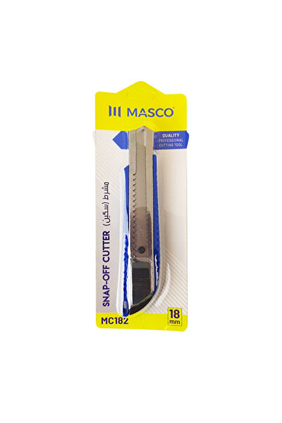 MASCO سكين MC182 عالي الجودة مقاس 18 مم، مجموعة متنوعة