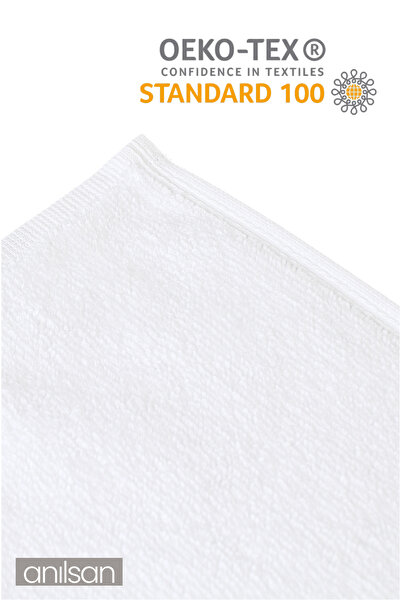 Anılsan 6-пакет сіро-білих рушників для ванної кімнати - 70x140 см, 490 г, 100% бавовна, рушники для спа-салонів та готелів