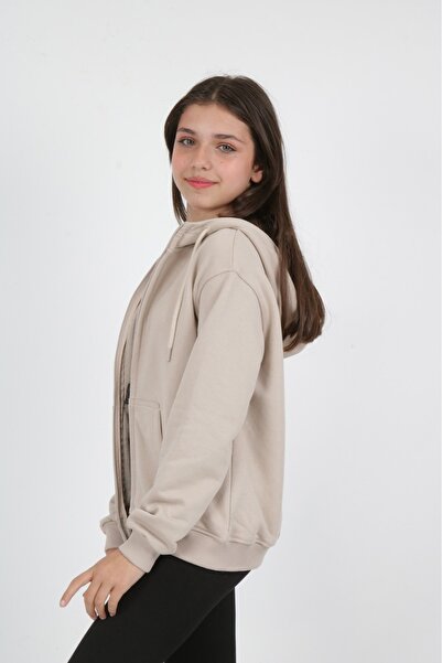 Toontoy Girl's Pocket Top New Coll Embroidered Cardigan