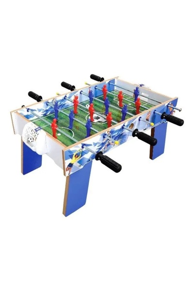 AKÇİÇEK OYUNCAK Ahşap Masa Maçı Ayaklı 3 Kollu Langırt