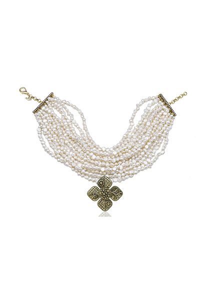 Bayemeyc Eterna Luxe Multi Pearl Necklace