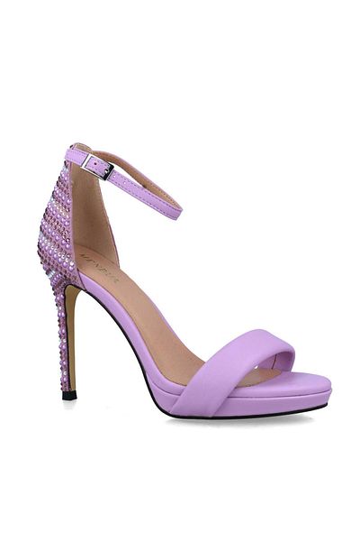 MENBUR WOMEN SHOES LILAC SANDAL, HIGH HEEL, WITHOUT PLATFORM