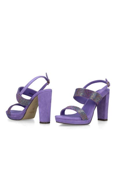 MENBUR WOMEN SHOES LILAC SANDAL, HIGH HEEL, PLATFORM