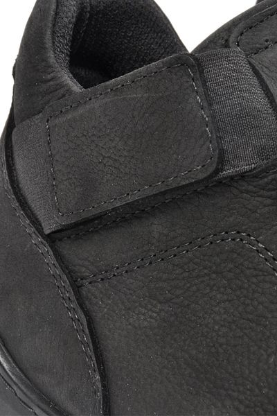 Bulldozer Μαύρα ανδρικά μποτάκια Nubuck