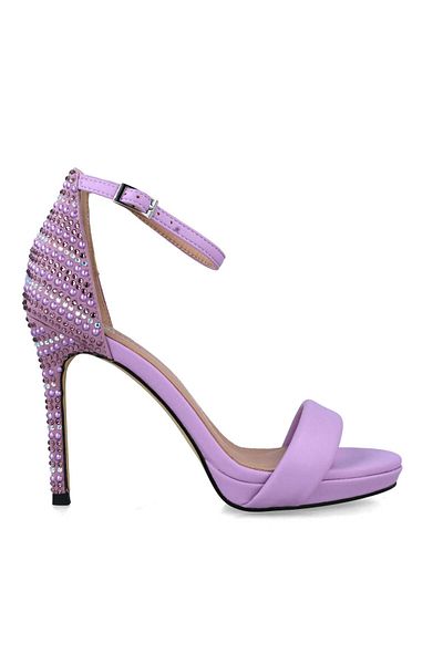 MENBUR WOMEN SHOES LILAC SANDAL, HIGH HEEL, WITHOUT PLATFORM