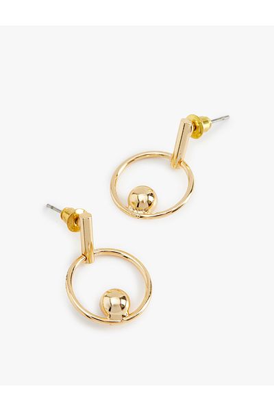 Koton Dangle Geometric Earrings
