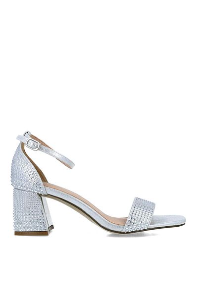 MENBUR WOMEN SHOES SILVER SANDAL