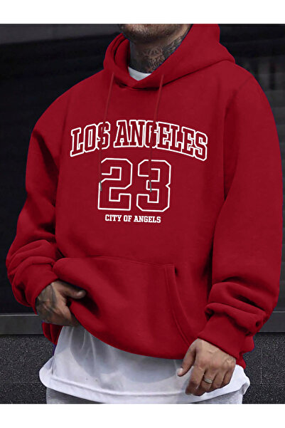 MODAVİBE Φούτερ με κουκούλα και λαιμόκοψη - Υπερμεγέθη και κομψά σχέδια