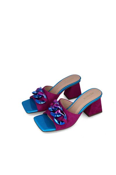 MENBUR WOMEN SHOES BOUGAINVILLEA SANDAL, MID HEEL, WITHOUT PLATFORM