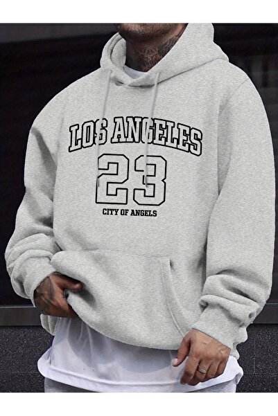 MODAVİBE Φούτερ με κουκούλα και λαιμόκοψη - Υπερμεγέθη και κομψά σχέδια