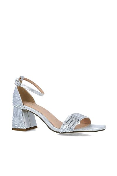 MENBUR WOMEN SHOES SILVER SANDAL