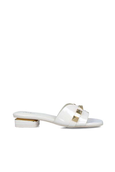MENBUR WOMEN SHOES WHITE SANDAL, LOW HEEL, WITHOUT PLATFORM