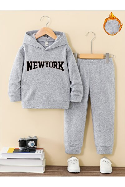 MODAVİBE Αθλητικά και άνετα ρούχα - Παιδική αθλητική φόρμα με φερμουάρ και κο...