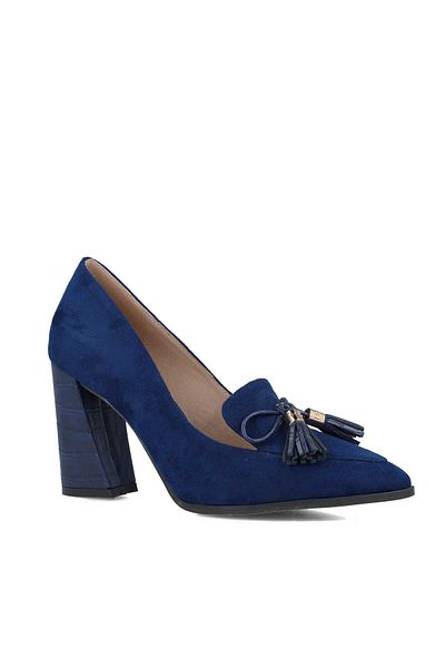 MENBUR WOMEN SHOES NAVY POINTED TOE, HIGH HEEL, WITHOUT PLATFORM