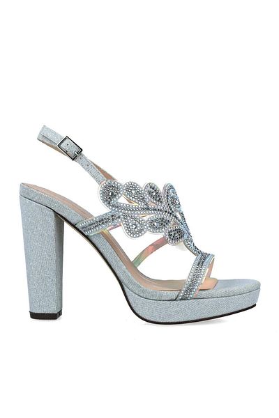 MENBUR WOMEN SHOES SILVER SANDALIA