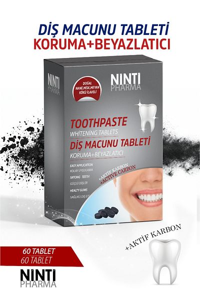 nintipharma قرص معجون الأسنان، قرص الحماية والتبييض