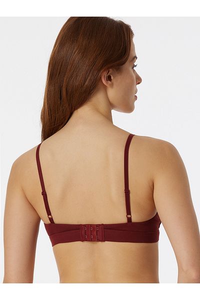 Schiesser Bügelloser Bh Pure Rib 1er-pack Bügelloser-bh Frauen Damen