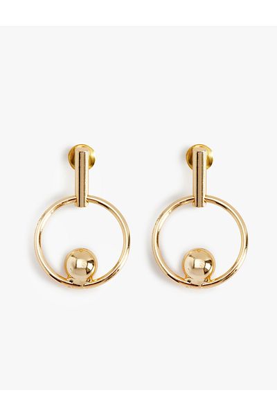 Koton Dangle Geometric Earrings