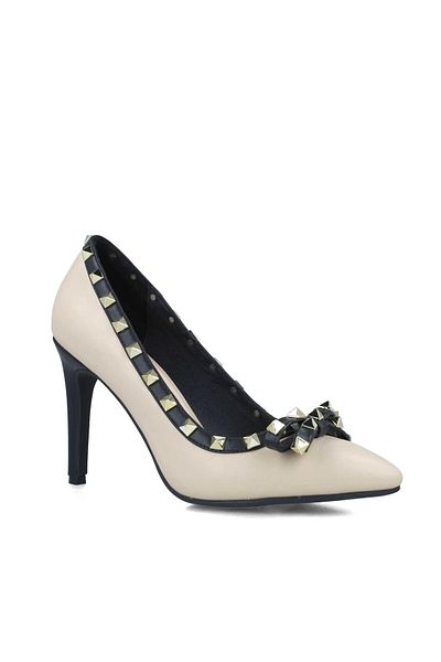 MENBUR WOMEN SHOES WHITE PEEP TOE, HIGH HEEL, WITHOUT PLATFORM