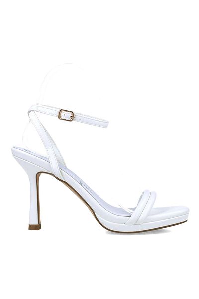 MENBUR WOMEN SHOES WHITE SANDAL, HIGH HEEL, PLATFORM