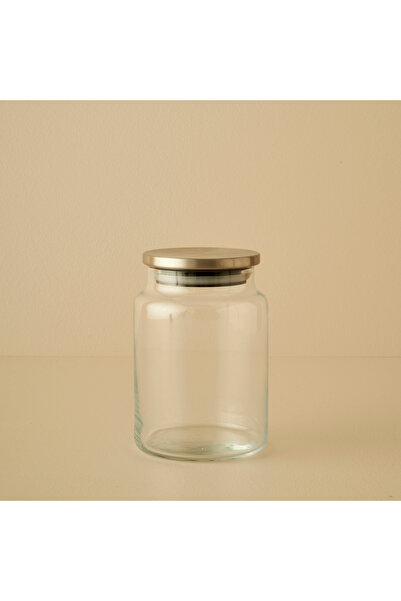 Bella Maison Jely Metal Jar with Lid 890 Cc