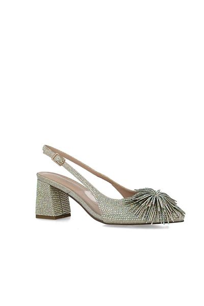 MENBUR WOMEN SHOES GOLD SANDAL